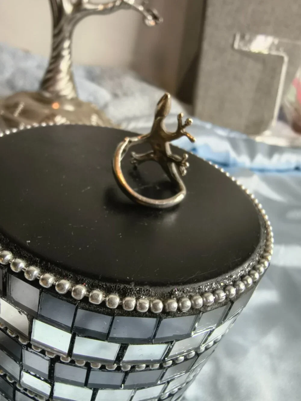 Sterling 925 Lizard Ring